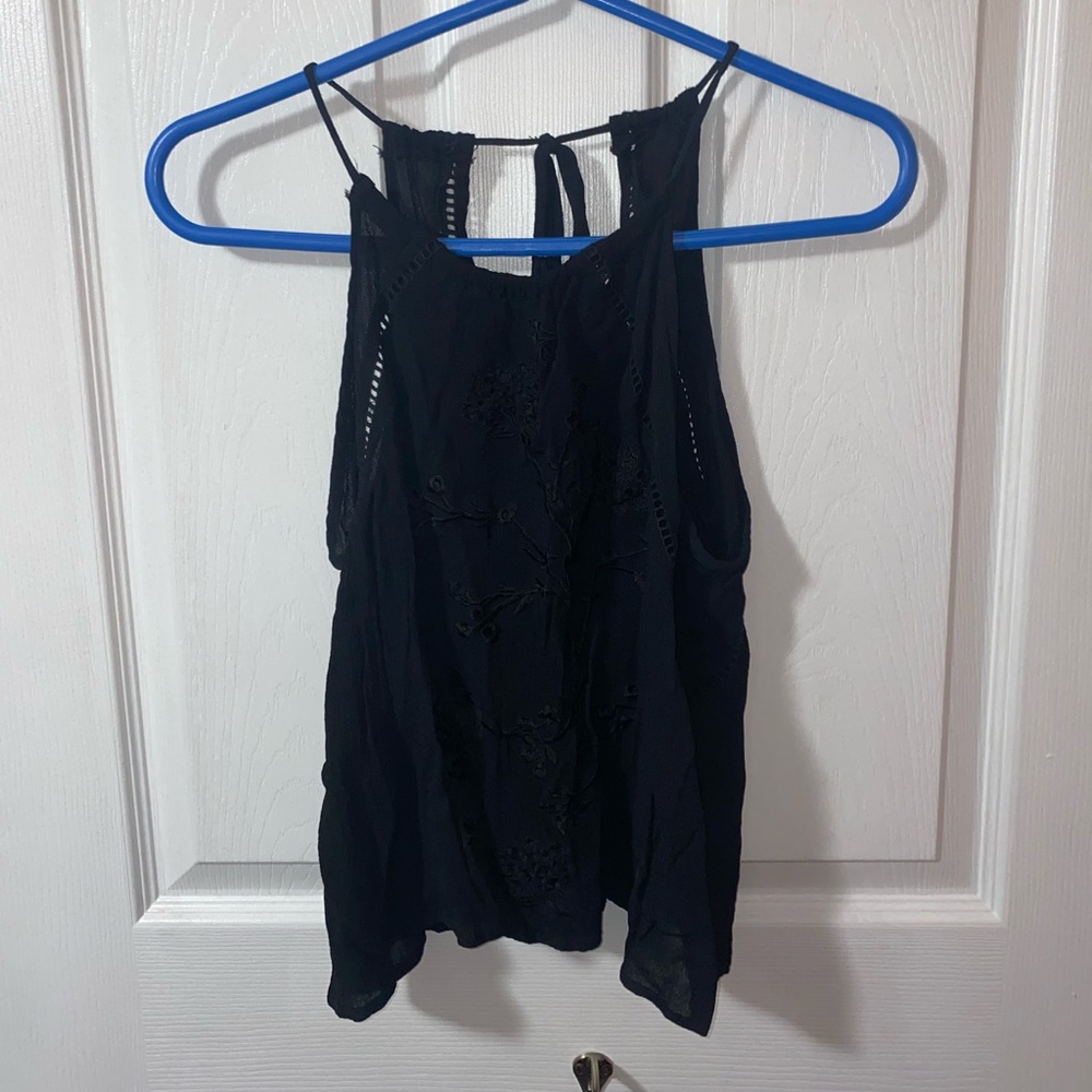 Black Bohemian Top
